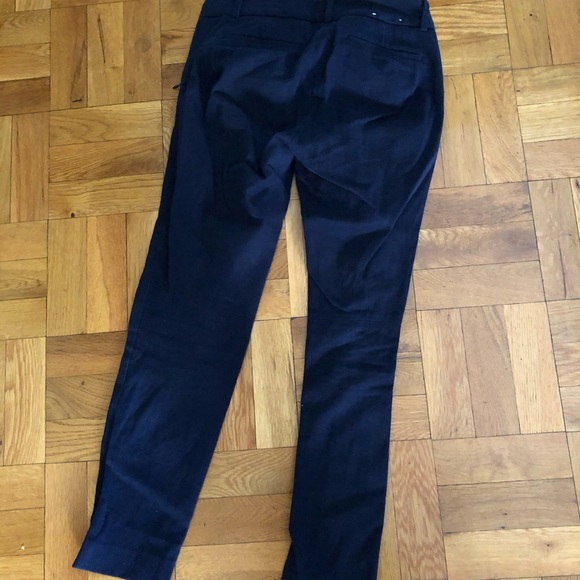Navy Jcrew Winnie Pant Sz 00 - Picture 3 of 8